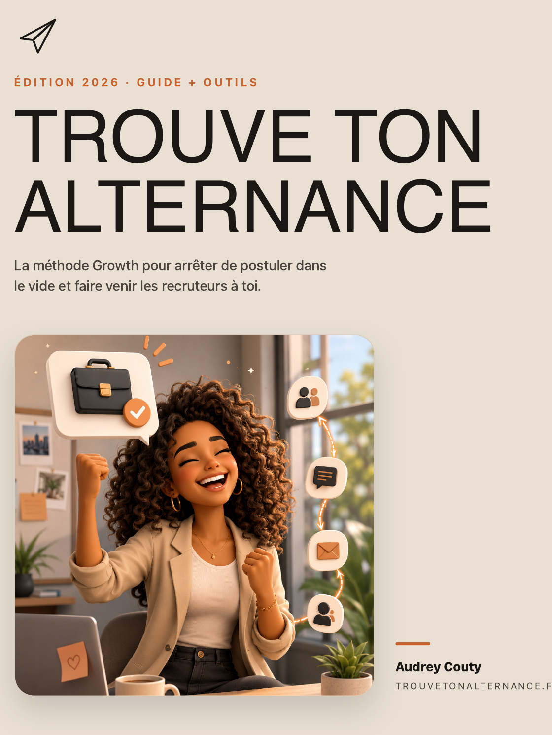Couverture du guide Trouve ton alternance, édition 2026